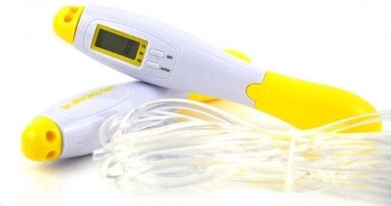 Corde à sauter numérique Dunlop avec compteur électronique et consommation de calories