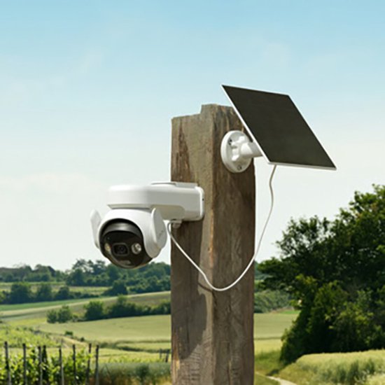 Caméra de sécurité IP Imou AOV PT 5MP à tourelle, pour l'extérieur, 2880 x 1620 pixels, fixation murale