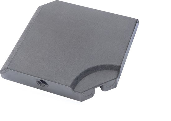 PimXL Parasol tiles Fillable - pour la base transversale d'un parasol flottant - 4x20kg - remplissable avec de l'eau ou du sable