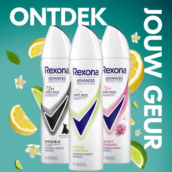 Déodorant en spray Rexona Advanced Protection Stress Control - 150 ml