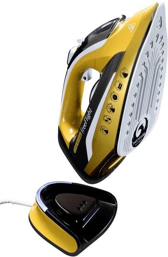 MediaShop Phoenix Gold® Free Flight Fer à repasser à vapeur Or, Noir 2400 W