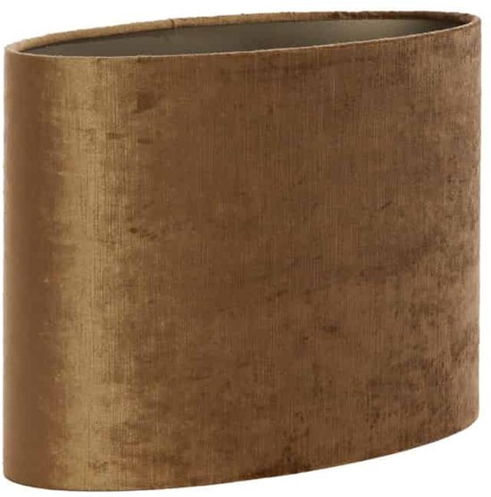Light & Living Abat-jour Gemstone - Bronze - 38 x 17,5 x 19 cm -