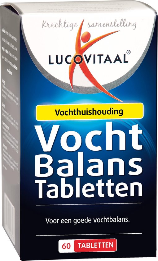 Lucovitaal Moisture Balance Tablets Complément alimentaire - 60 comprimés