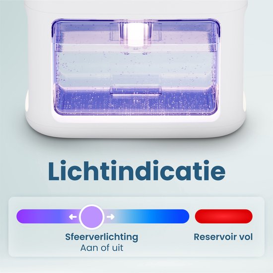 Déshumidificateur Auronic Mini - Convient au salon, au bureau, à la chambre à coucher, à la chambre de bébé et plus encore - Silencieux - Blanc