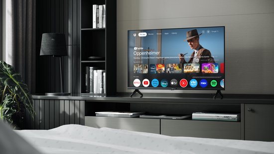 Sharp 32GF3265 - Téléviseur QLED Full HD 32 pouces avec Google TV - 2024