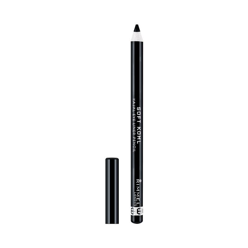 Crayon pour les yeux Kajal Rimmel London Jet Black - Noir 061
