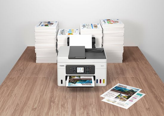 Canon MegaTank MAXIFY GX4050 - Imprimante multifonction à réservoir d'encre - Blanche