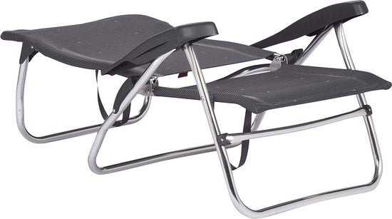 Crespo - Chaise de plage - AL/223 - Gris foncé