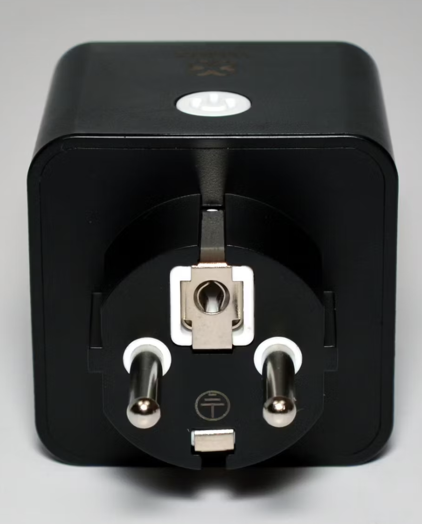 Woox R6169 Wifi & Matter Smart Plug 2-pack - Noir - 55 x 55 x 84 mm