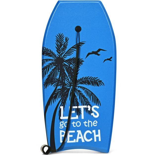Bodyboard planche de natation légère pour enfants et adultes 106 cm bleu