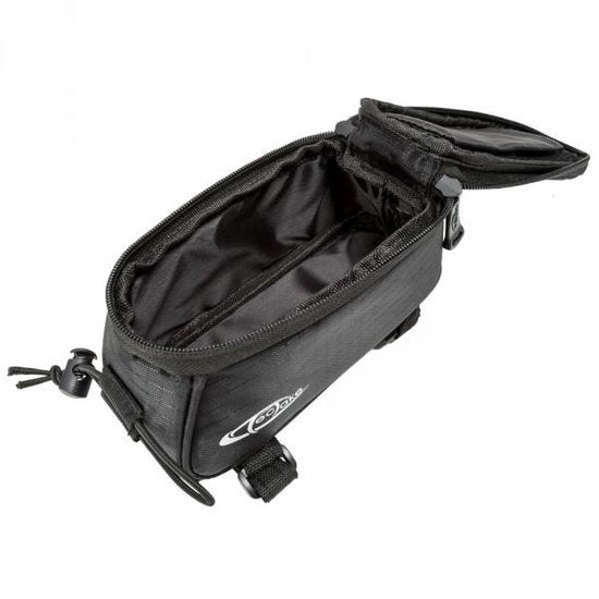 Tectake - Frame bag sacoche vélo pour p.ex. smartphone etc. noir S 401613