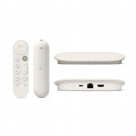 Google TV Streamer - Google TV - 4K HDR - Blanc