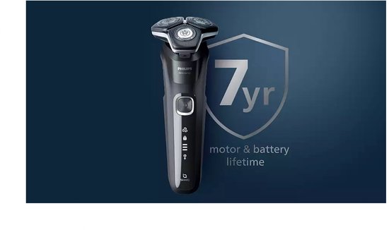 Philips Shaver Series 5000 - Rasoir électrique - Rasage sur peau sèche ou humide - Technologie SkinIQ - S5889/11