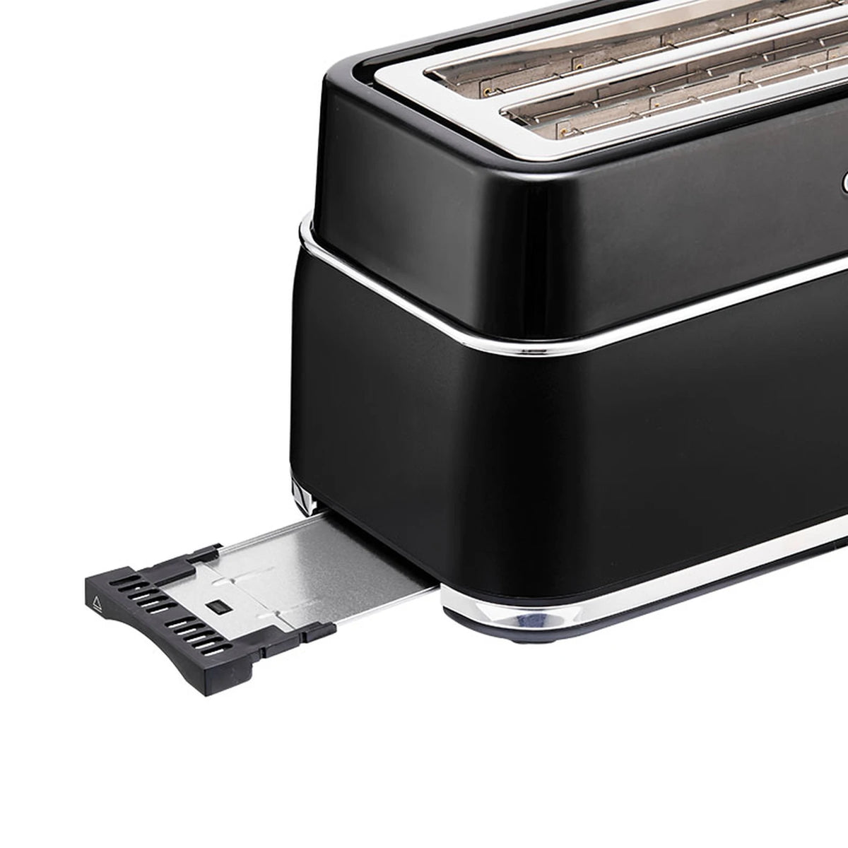 Grille-pain Morphy Richards Signature pour 4 tranches - Fentes extra-longues - 1 800 W - 40 x 20 x 20 cm - Noir