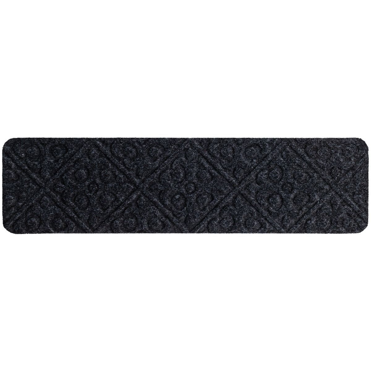 Tapis d'escalier Coast - 15 pièces - 76 x 20 cm - Noir