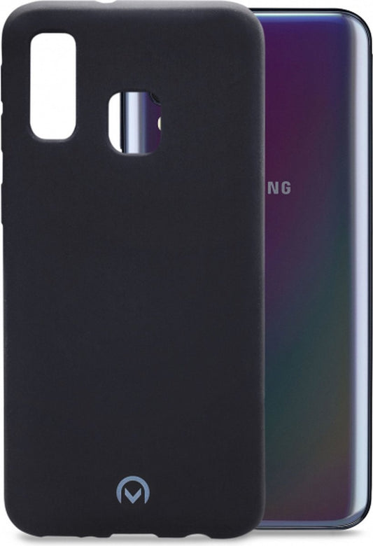 Mobilize - Coque en caoutchouc Gelly pour Samsung Galaxy A40 Coque arrière en TPU flexible - Noir mat