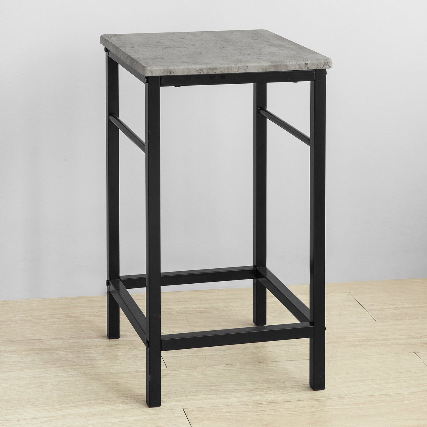 SoBuy Table Bistro - Moderne - 1 table + 2 Tabourets
