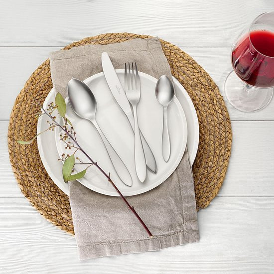 Coffret à couverts Arthur de Villeroy & Boch - 30 pièces - 44 x 28 x 5 cm - Acier inoxydable brossé