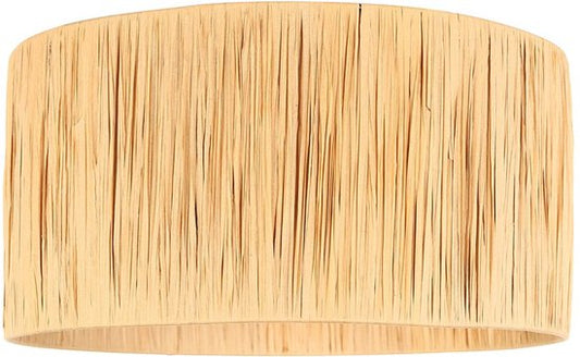 Abat-jour K1068CS de Steinhauer - Jonc de mer naturel, ⌀40 cm, design tendance pour l'intérieur, culot E27, idéal pour toutes les lampes et tous les intérieurs.