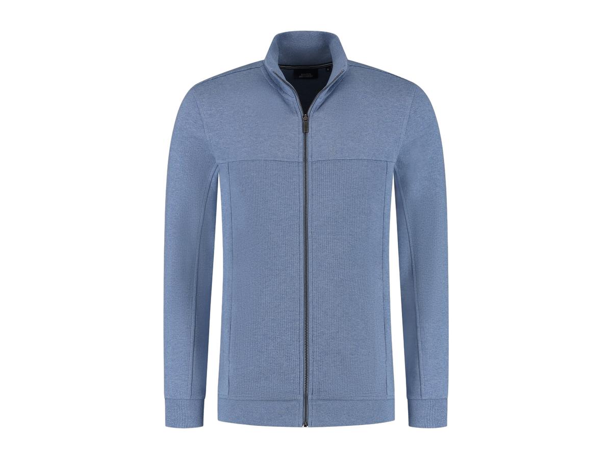 Gilet de survêtement Boston Brothers à fermeture éclair intégrale - Bleu - taille M