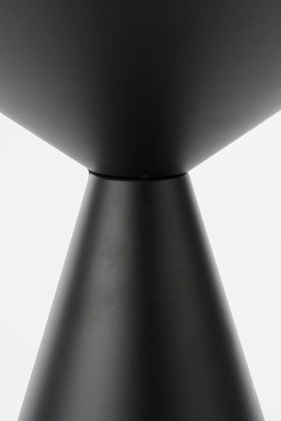 Mica Decorations Table d'appoint Royale - H55 x Ø40 cm - Métal - Noir