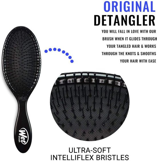 Brosse à cheveux Wet Brush Original Detangler - Noire