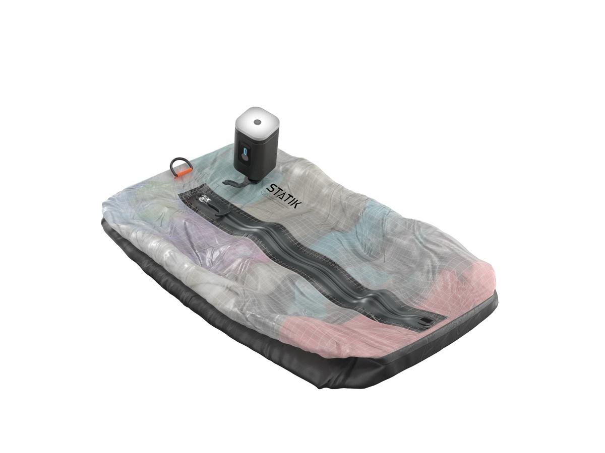 Pompe à vide Statik NanoPack - 2 sacs sous vide inclus - Compacte et efficace - Noire
