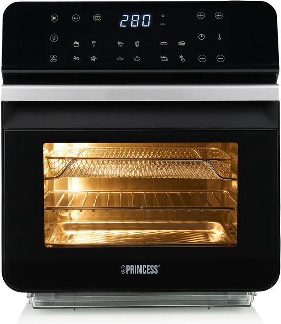 Princess 01.182085.01.001 Friteuse 10 l 1550 W Température réglable, Fonction minuterie, Fonction air chaud, Avec affichage, Avec