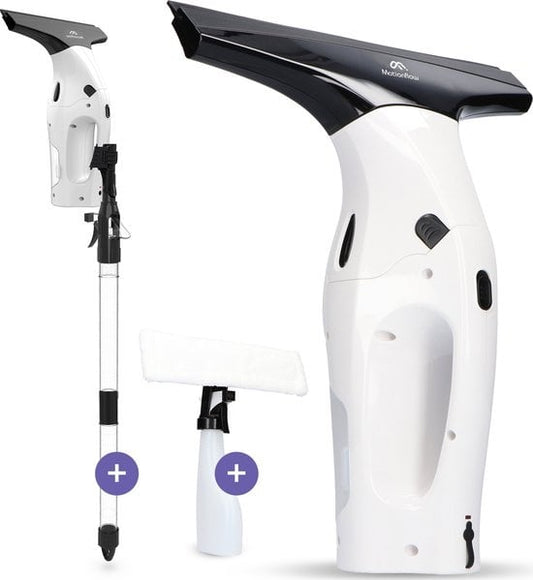 Nettoyeur de vitre électrique avec laveur intégré - Motionflow - Rechargeable
