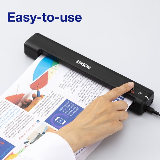 Epson WorkForce ES-50 - Scanner portable - Avec port USB - Noir