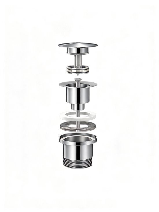 Mirlux Luxe click vidange 1¼" - Chrome