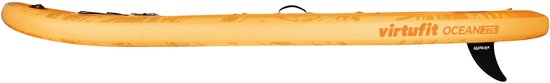Planche de SUP gonflable VirtuFit Ocean 275 cm - Poids max. 150 kg - Kit complet - Pompe, pagaie, sac de transport, accessoires et support GoPro inclus - Planche de Stand Up Paddle - Orange