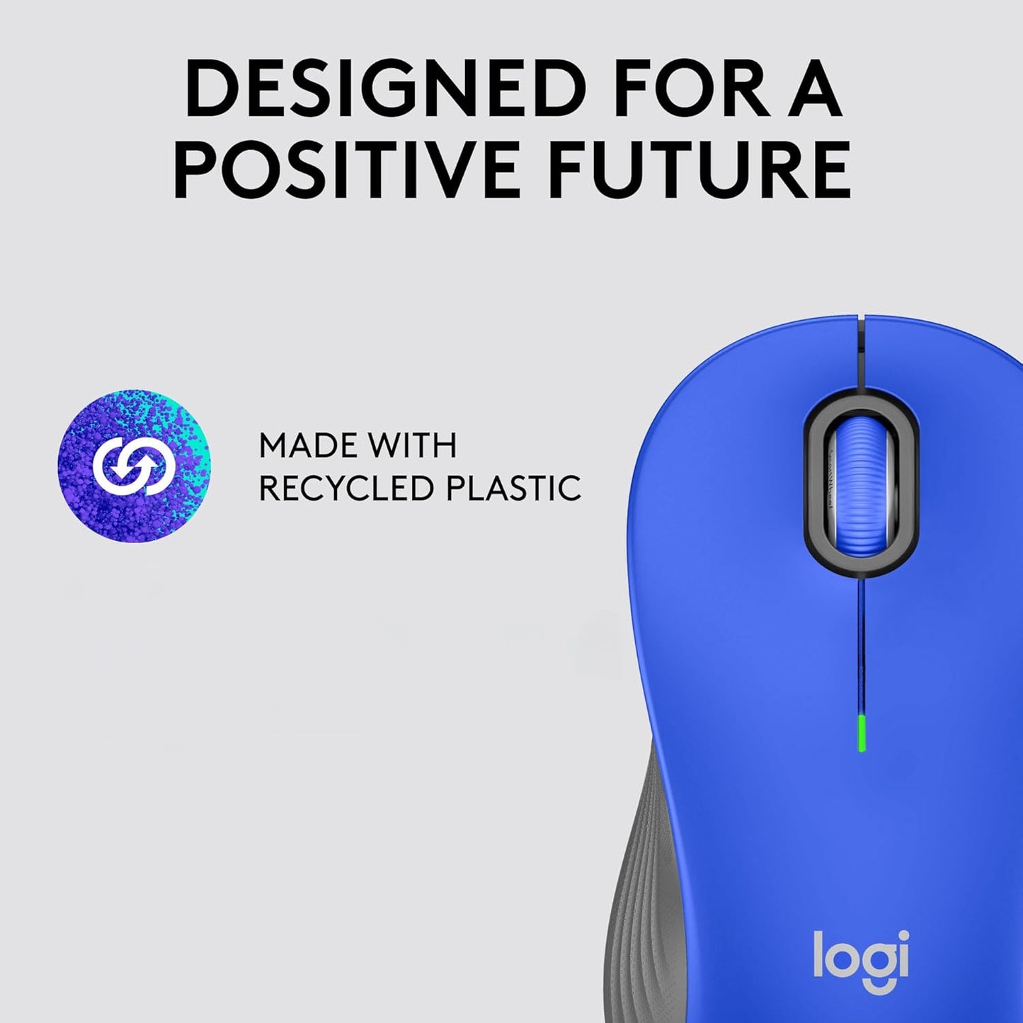 Souris sans fil Logitech Signature M550 L - Bleue