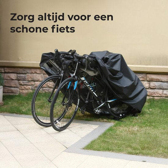 Housse pour 1 à 2 vélos - 100% étanche - Vélo - Housses de protection - Housse de pluie - Housse - Noire - Extra forte - Luft
