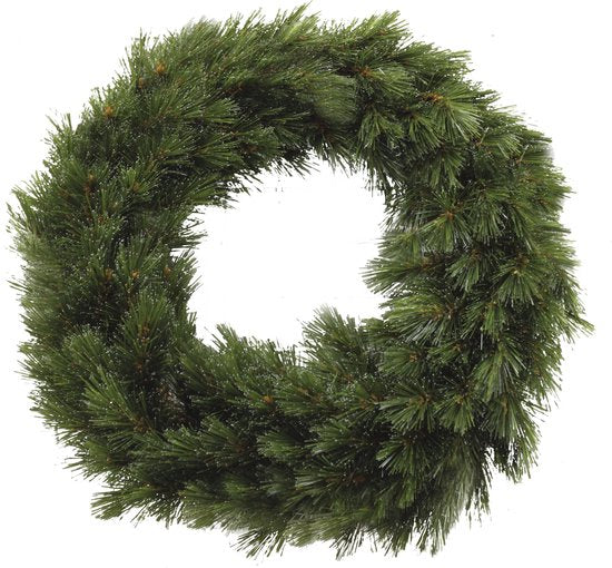 Triumph Tree Forest Couronne de Noël givrée - Ø90 cm - Vert