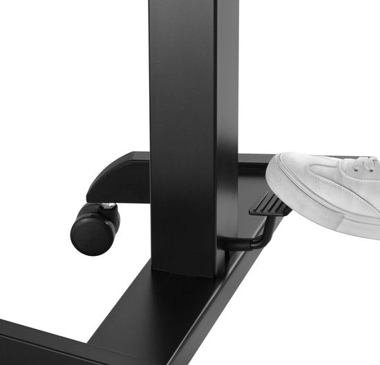 VDD Gaming - Table pour ordinateur portable - Bureau - Station assise - Station de travail - Hauteur réglable - Mobile - Support pour ordinateur portable