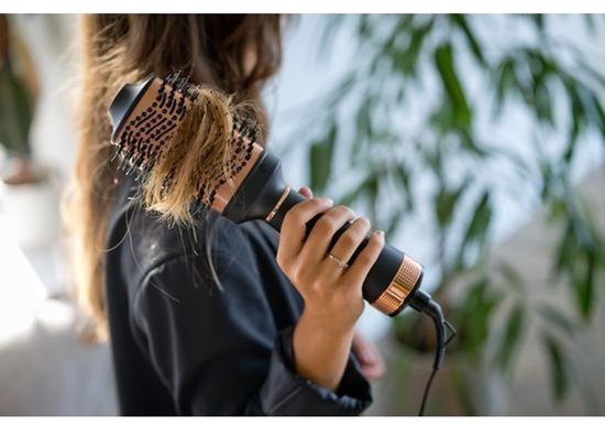 Nexxt Hairdryer Brush - 1200W - Séchage et coiffage en un - Pour un volume rapide et des cheveux lisses