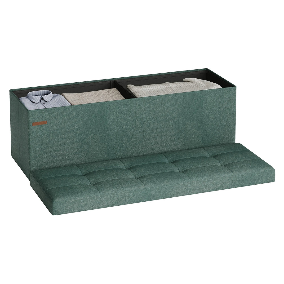 Joyfurnos Coffre de rangement avec assise - Pouf - 38 x 110 x 38 cm
