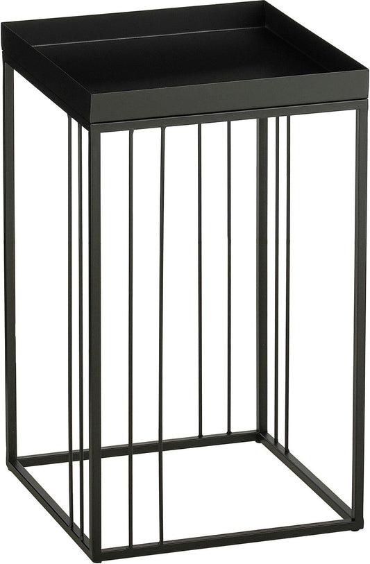Mica Decorations Table d'appoint Beth - Noir - 20 x 20 x 30 cm