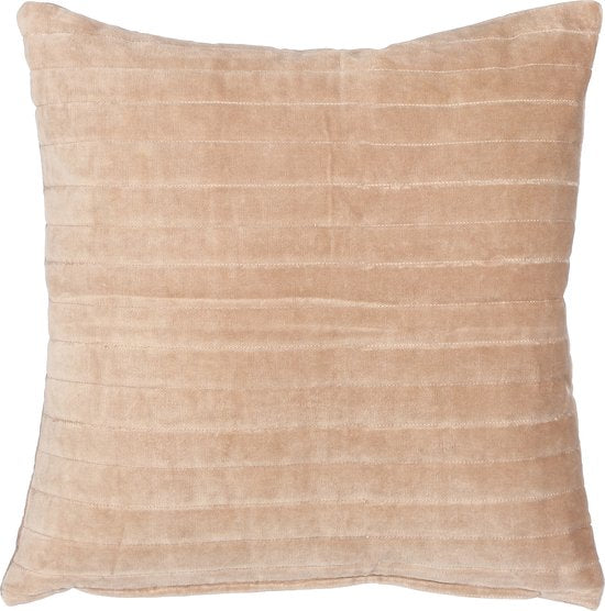 In The Mood Collection Balboa Coussin décoratif - L45 x B45 cm - Beige