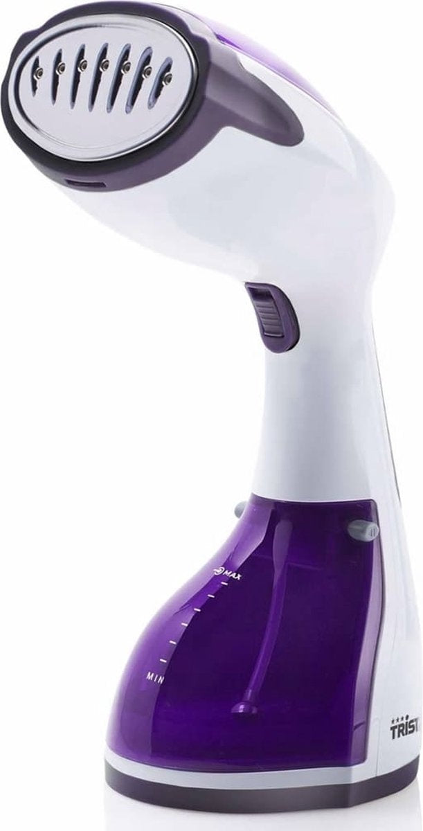 Tristar Steamer à vêtements ST-8916 - Pour vêtements et meubles - Inclut 2 brosses d'appoint - Violet/Blanc