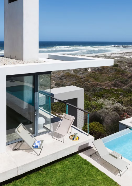 Bizzotto Lounger Taylor Breeze 65 x 200 x 102 cm - Aluminium & Textile, Gris