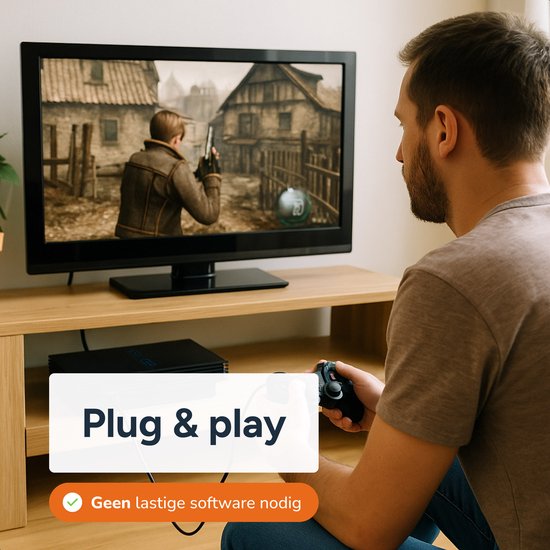 Convertisseur HDMI vers Péritel - Commutateur pour adaptateur HDMI - Répartiteur TV - Egalement pour Smart TV - Skoov