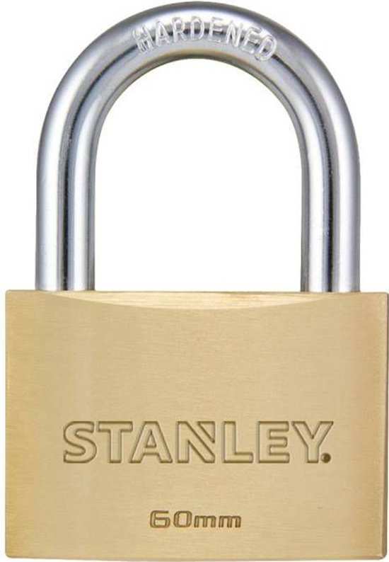 Cadenas Stanley - 60 MM - 2 clés - Laiton massif