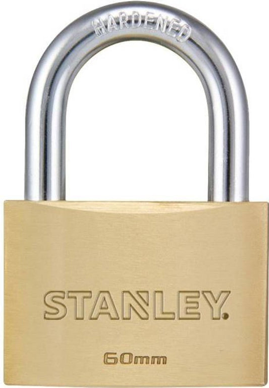 Cadenas Stanley - 60 MM - 2 clés - Laiton massif