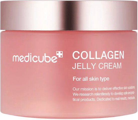 Medicube - Collagen Jelly Cream - 110 ml - Tous types de peau - Hydratant - Nourrissant - Soin du visage - Korean Skincare