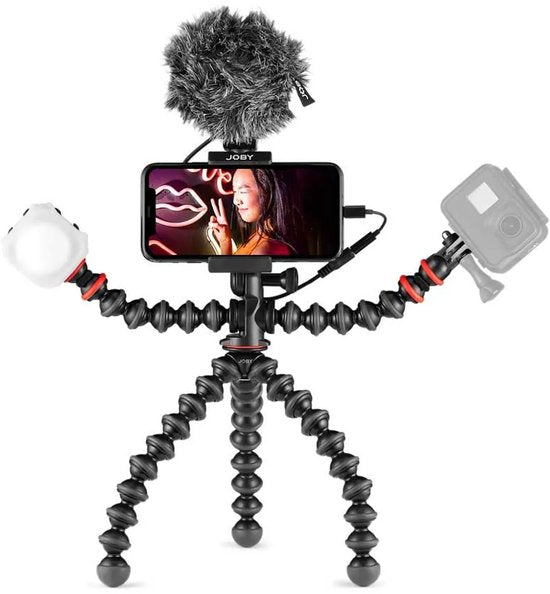 Kit de vlogging mobile Joby Gorillapod avec support pour smartphone