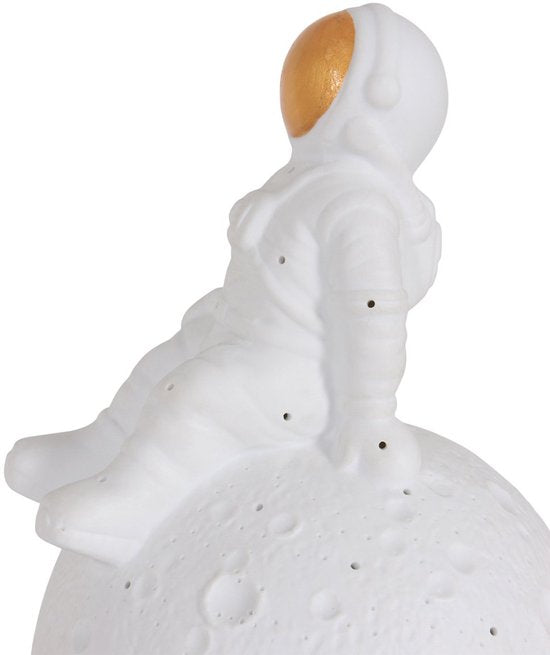 Lampe de table Anne Lighting Jazz - blanche - céramique - 13 cm - douille E14 - 3108W