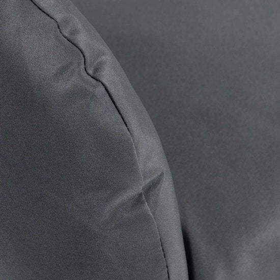 Polyrotan Hanging Chair Aria - Grey - Incl. base