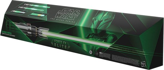Sabre laser Star Wars Force FX Elite - Effets lumineux et sonores réalistes - Noir - taille 120 cm